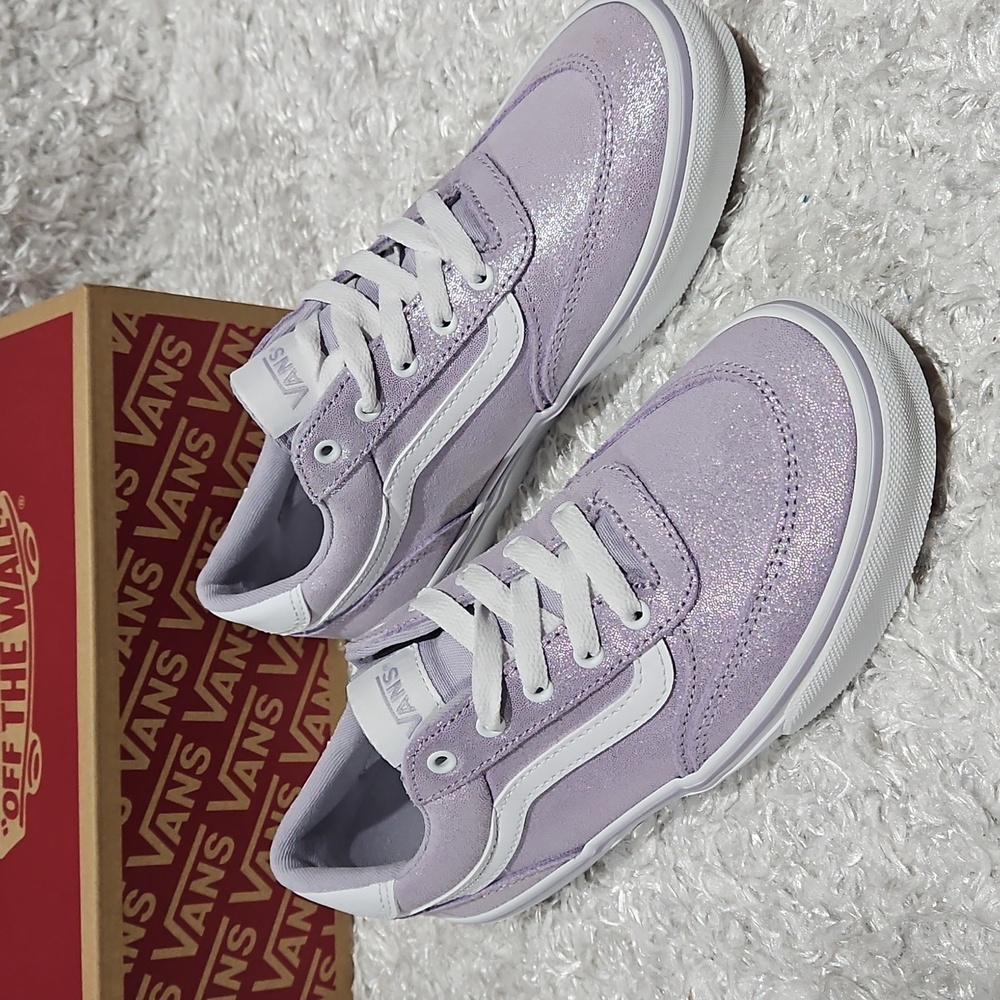 Vans Lavander for Big Girl Youth Sneakers